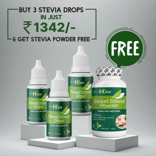 Buy 3 Stevia Drop & Get Stevia Powder Free