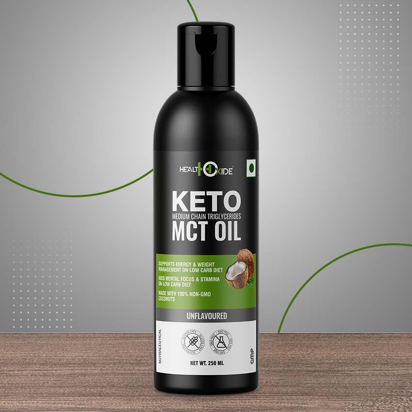 HealthOxide KETO  MCT Oil for weight loss