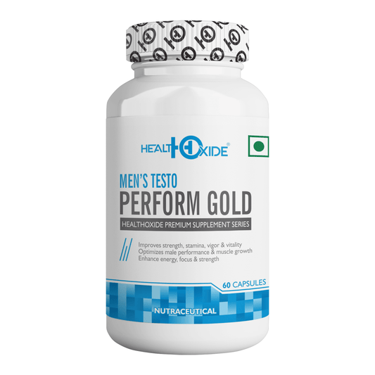 Healthoxide Men's Testo Perform Gold Capsules