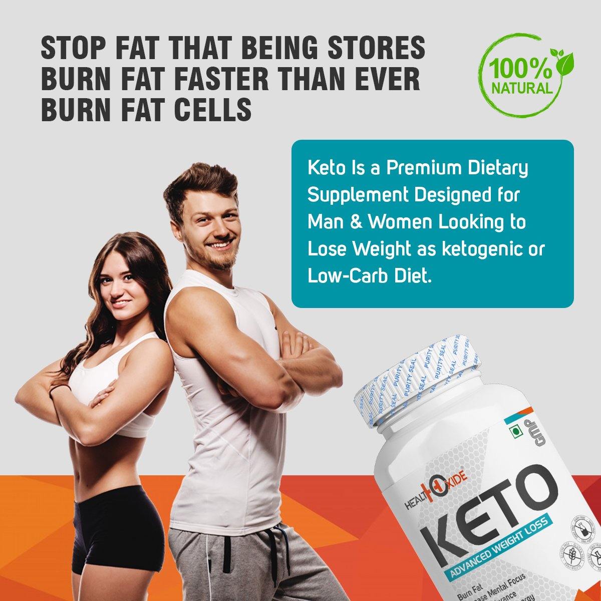 Buy Healthoxide Keto Advanced Weight Loss Supplement Online