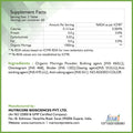 ingredients in moringa tablets